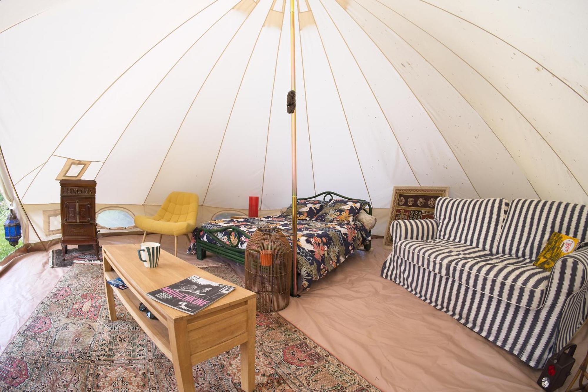 Tente Mongole 4 Saisons Cosy Et Spacieux Conchy-les-Pots Luaran gambar